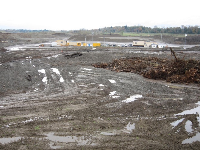 a photograph of a mining operation